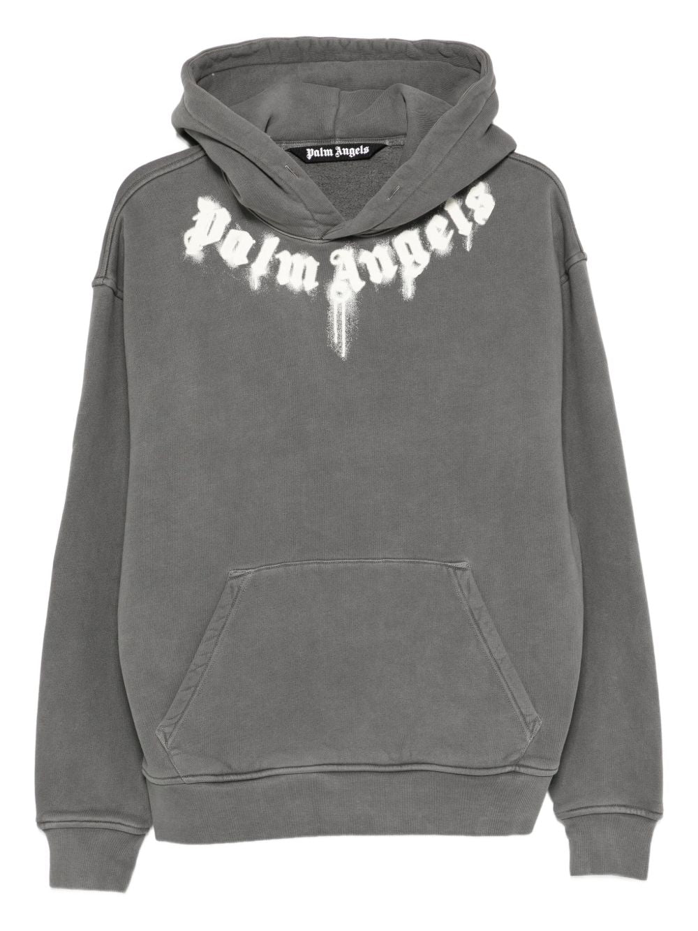 PALM ANGELS Logo Cotton Hoodie for Men - FW25