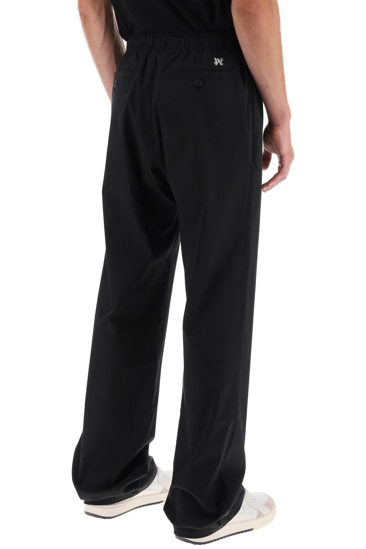 PALM ANGELS Wool Blend Trousers for Men - Fall 2023