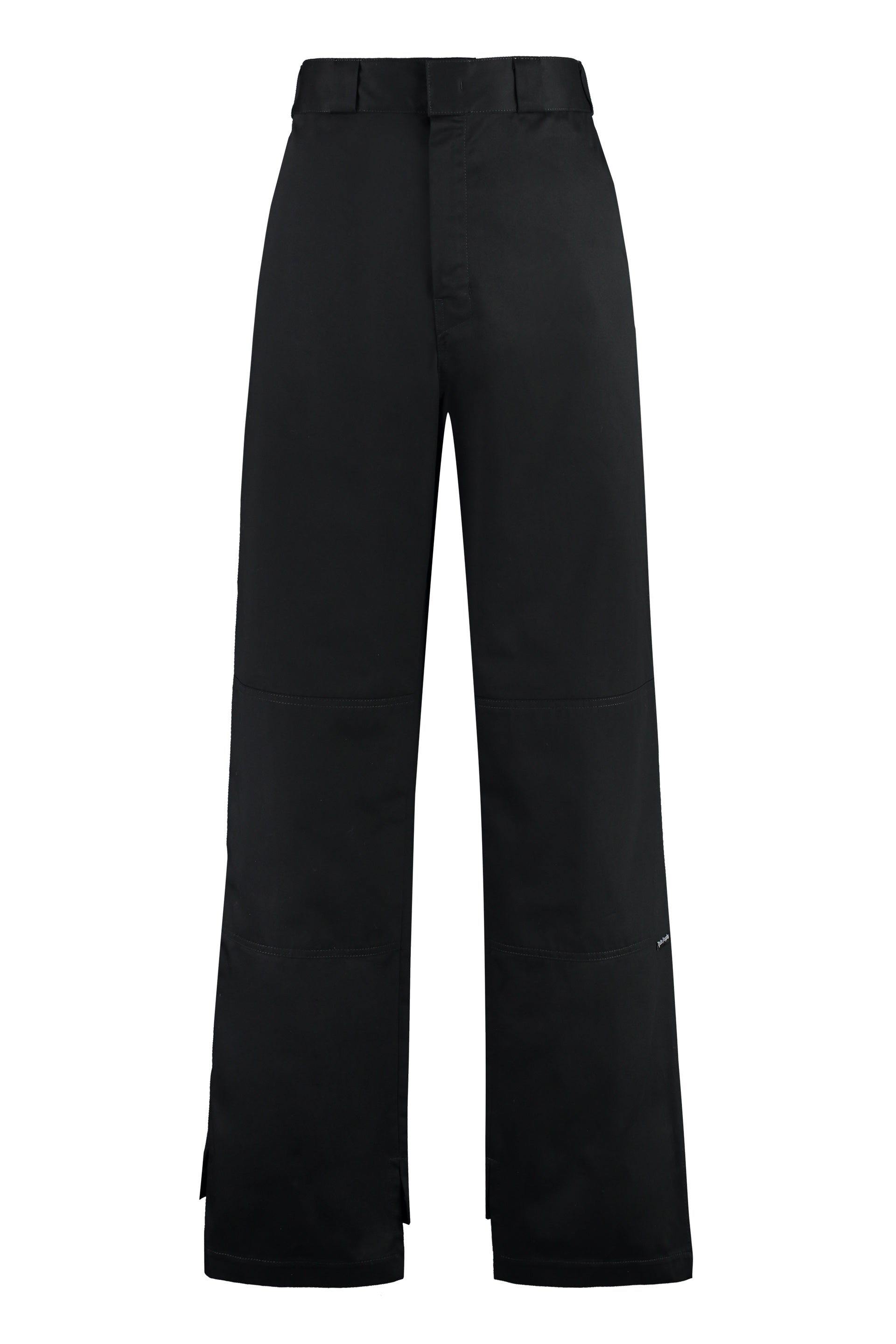 PALM ANGELS Asymmetric Hem Cargo Trousers for Men