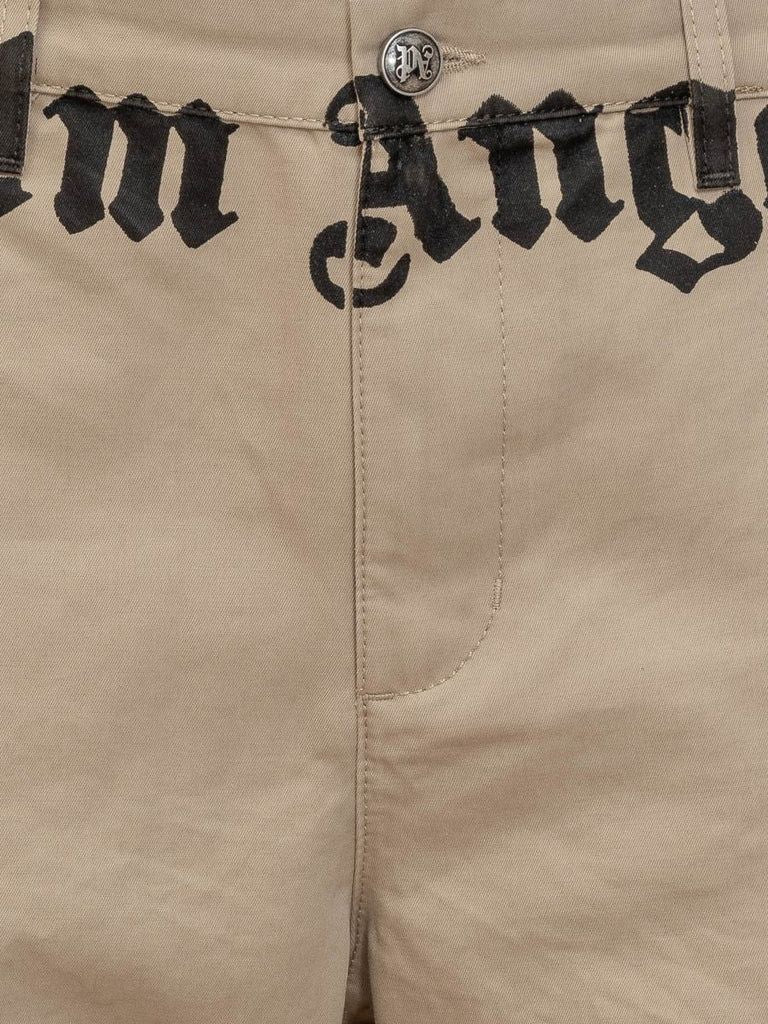 PALM ANGELS Slim Fit Chino Pants with Logo