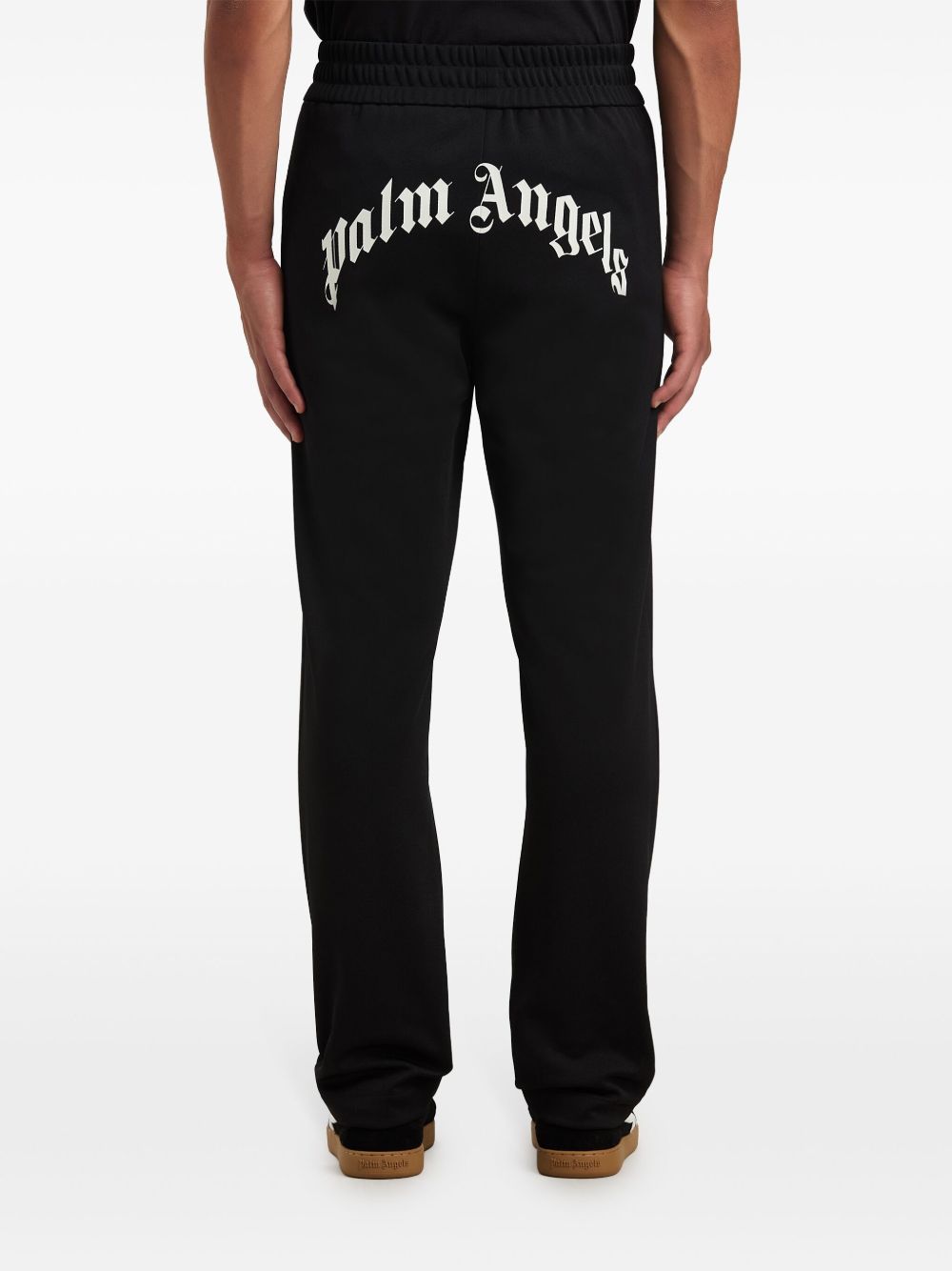 PALM ANGELS Track Pants with Logo Print for Men