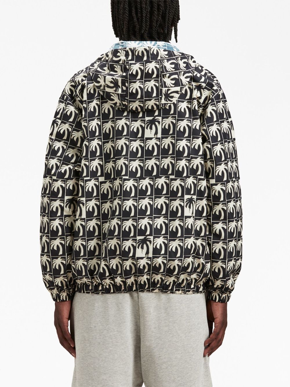 PALM ANGELS Dripping Palm Jacket - Regular Fit, Size L