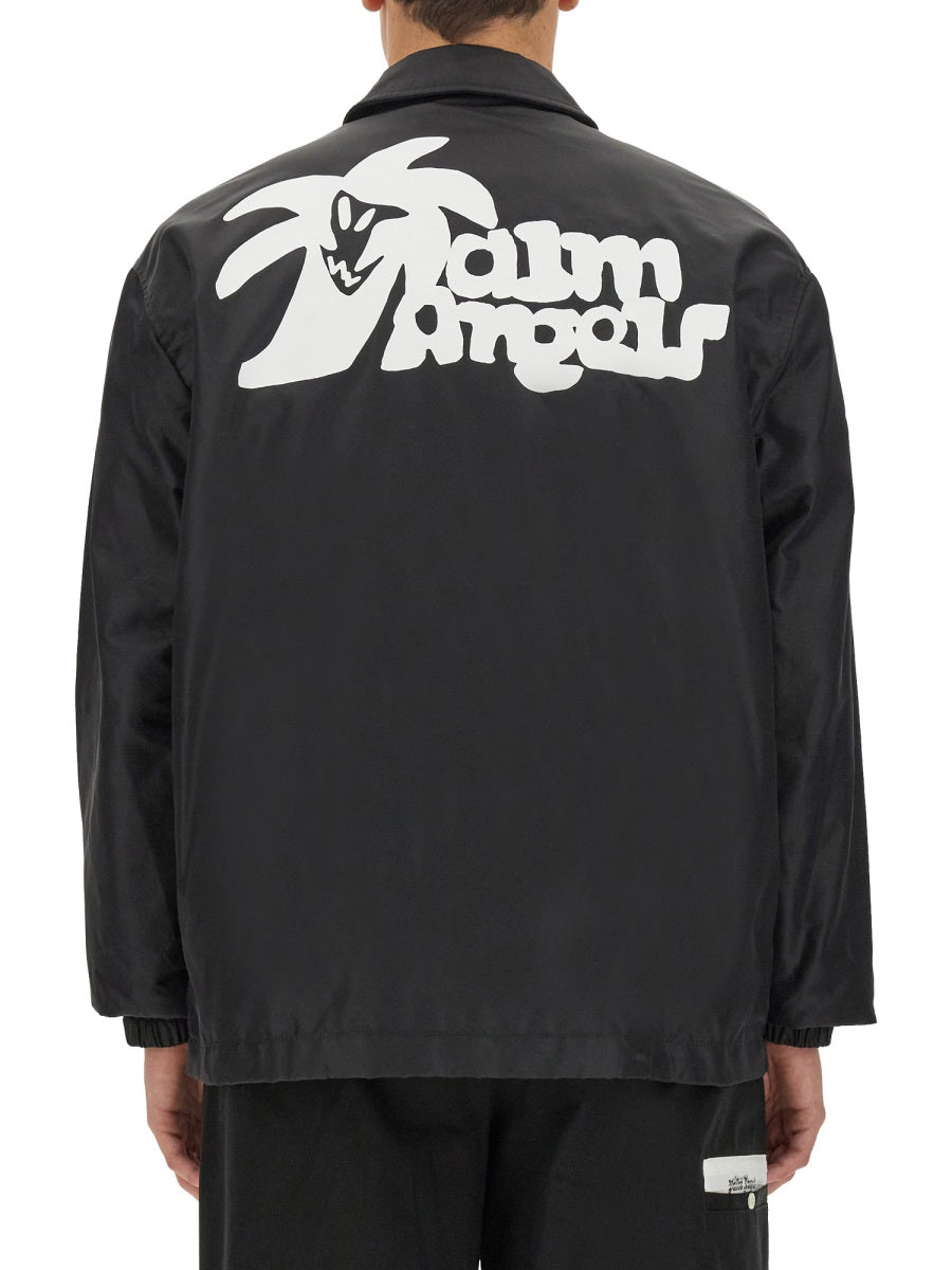 PALM ANGELS Hunter Shirt Jacket - Regular Fit, Size L