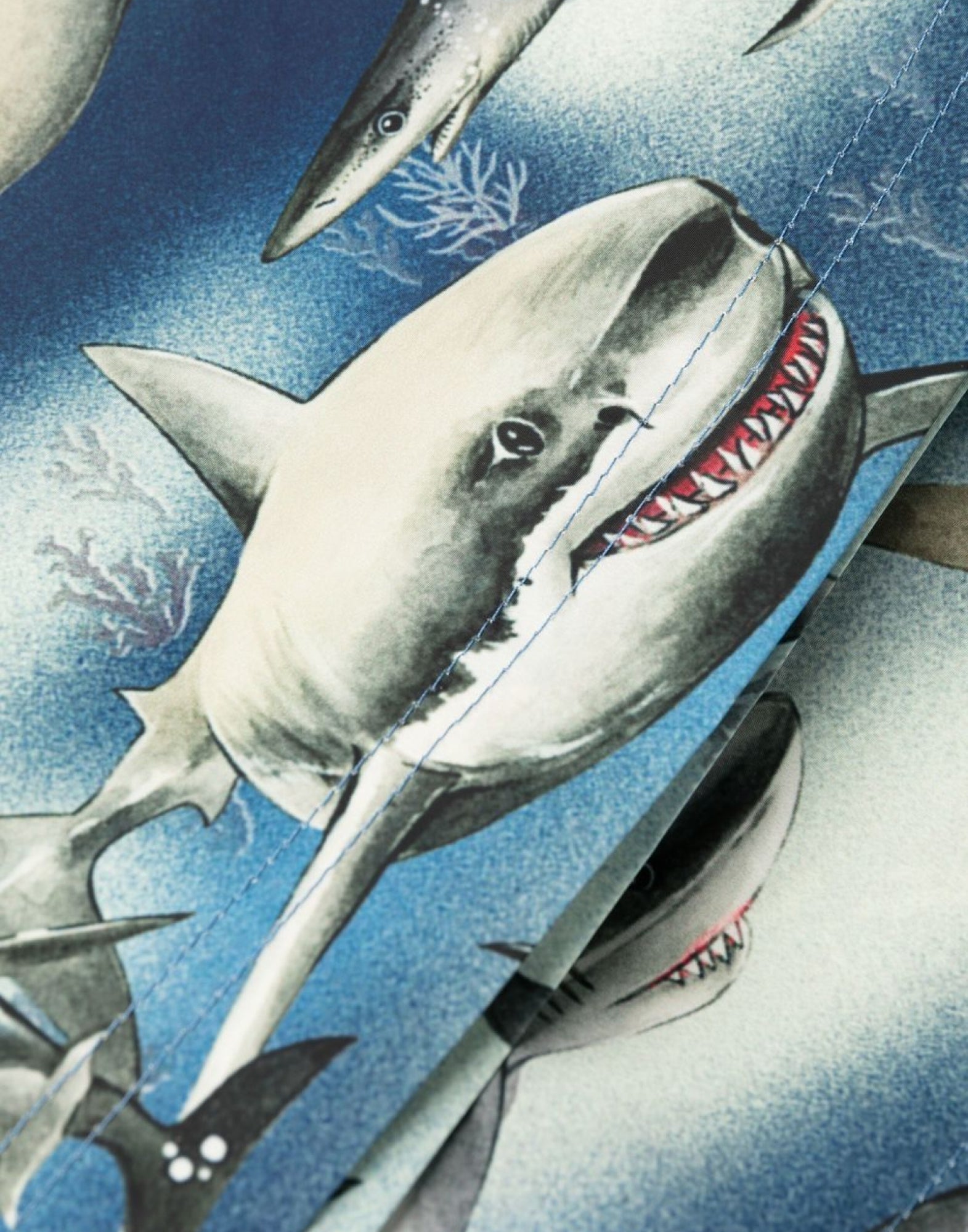 PALM ANGELS Shark Logo Mini Swim Shorts for Men