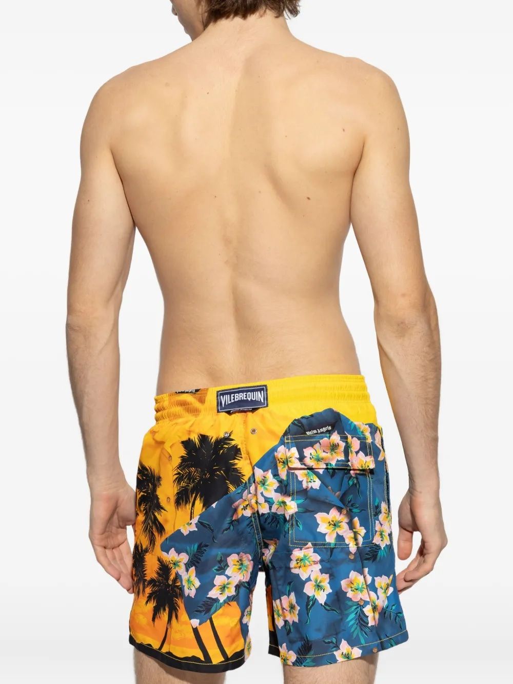 PALM ANGELS Mini Hawaiian Beachwear for Men