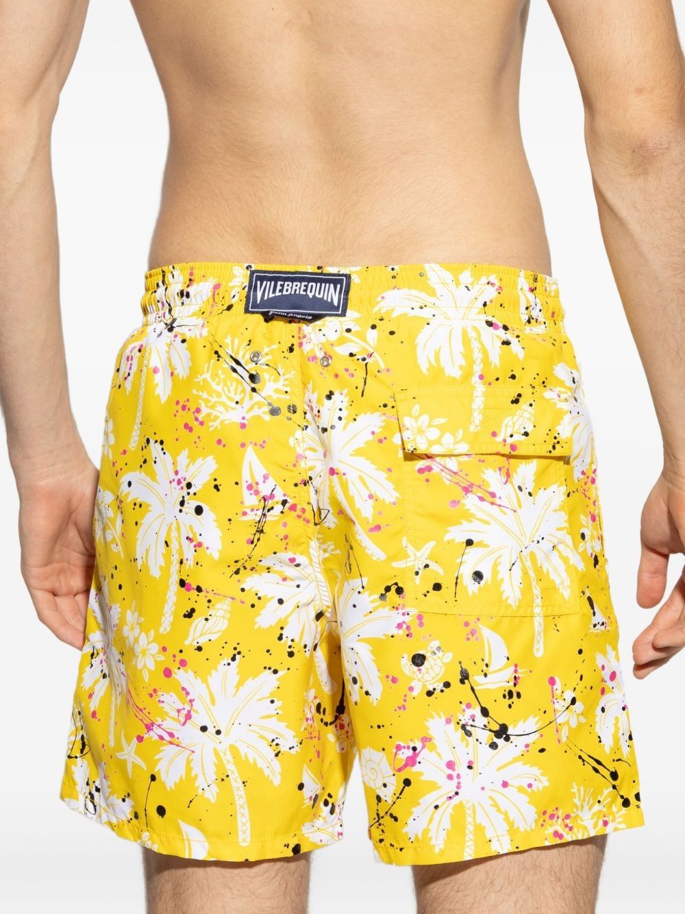 PALM ANGELS Hawaiian Print Beachwear for Men