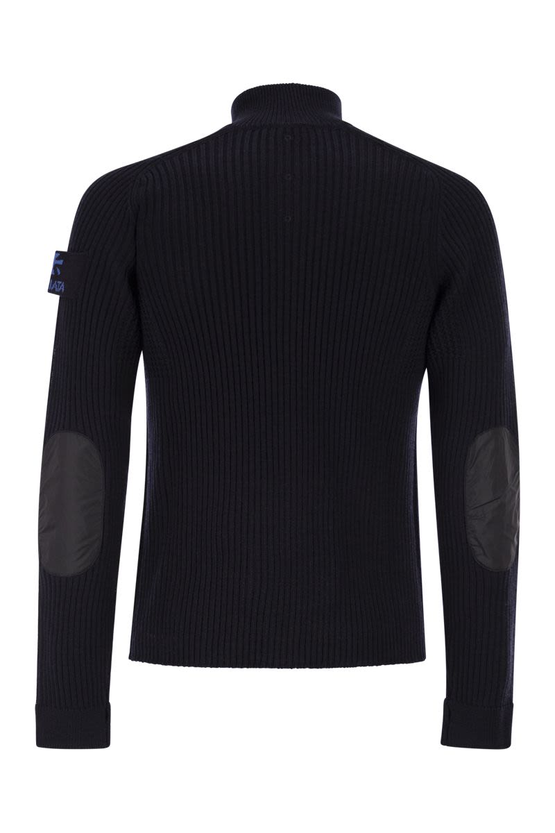 PREMIATA Wool Zip Cardigan for Men - Mid-Season Essential