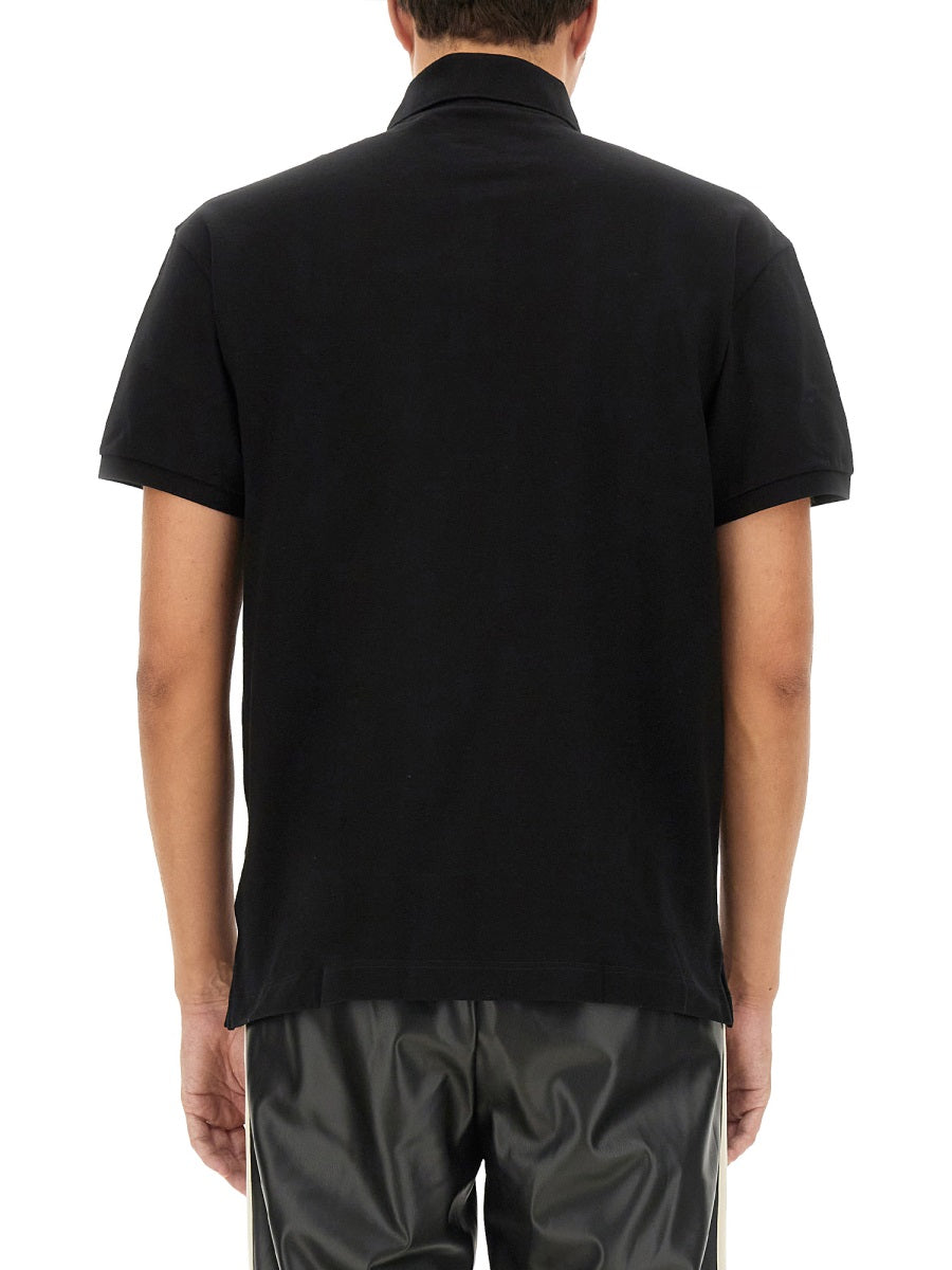 PALM ANGELS Men's Logo Polo Shirt - Size L