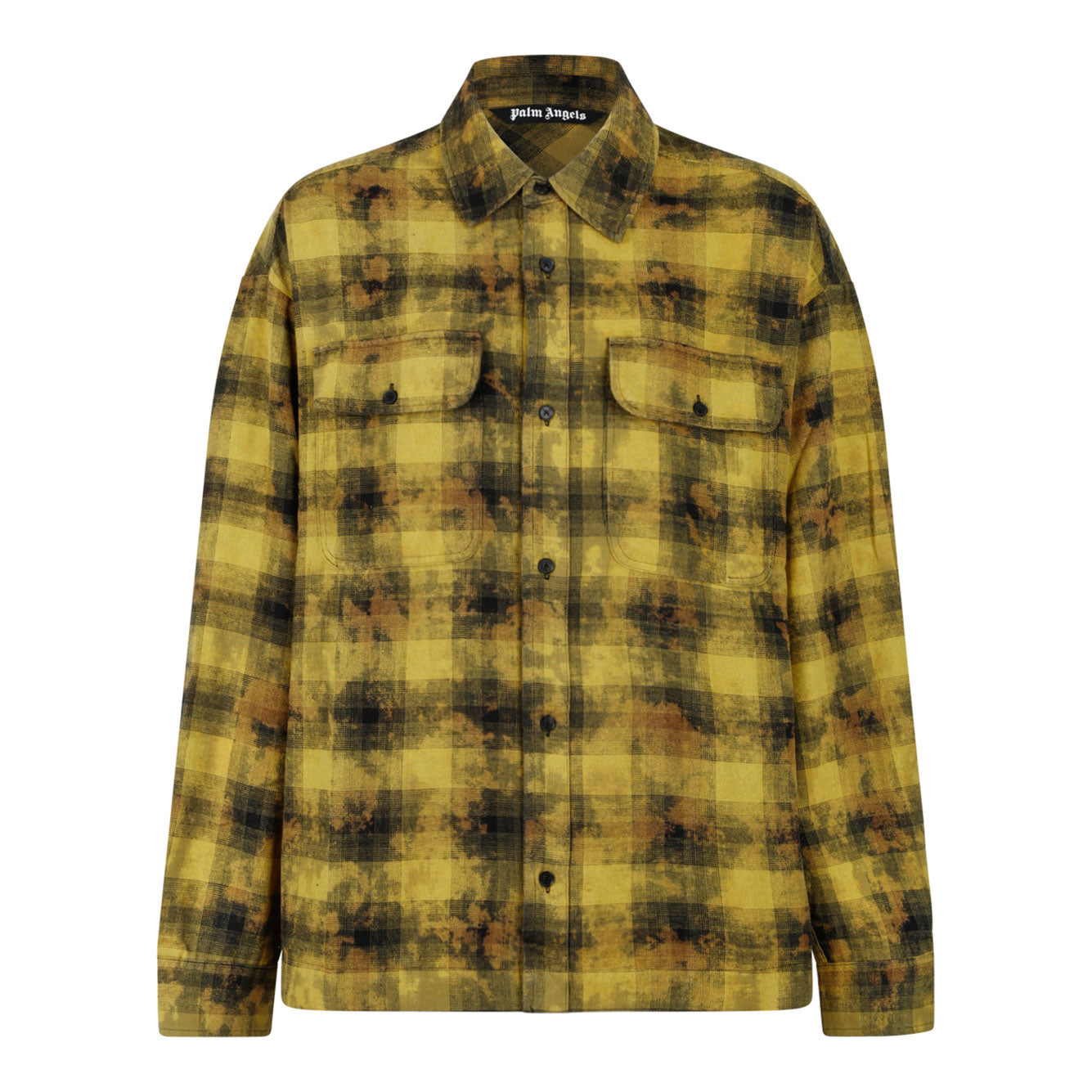 PALM ANGELS Cotton Blend Casual Shirt for Men - FW25 Edition