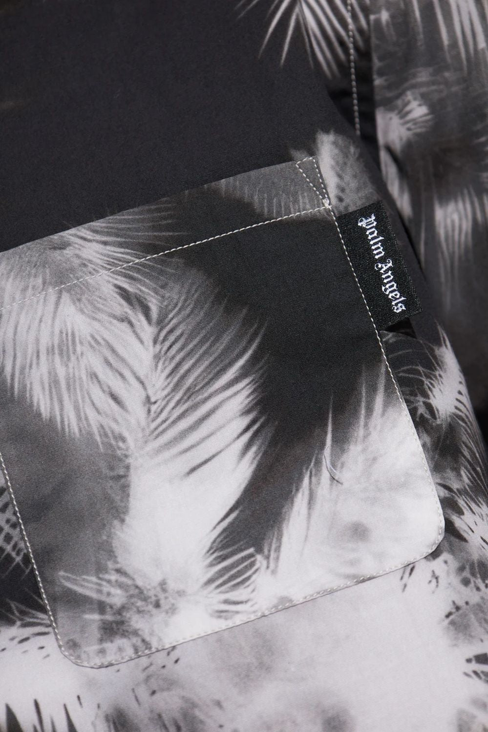 PALM ANGELS Blueprint Palms Shirt for Men - SS25