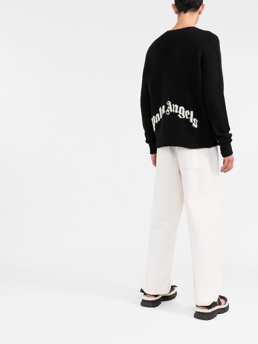 PALM ANGELS Wool Blend Pullover for Men