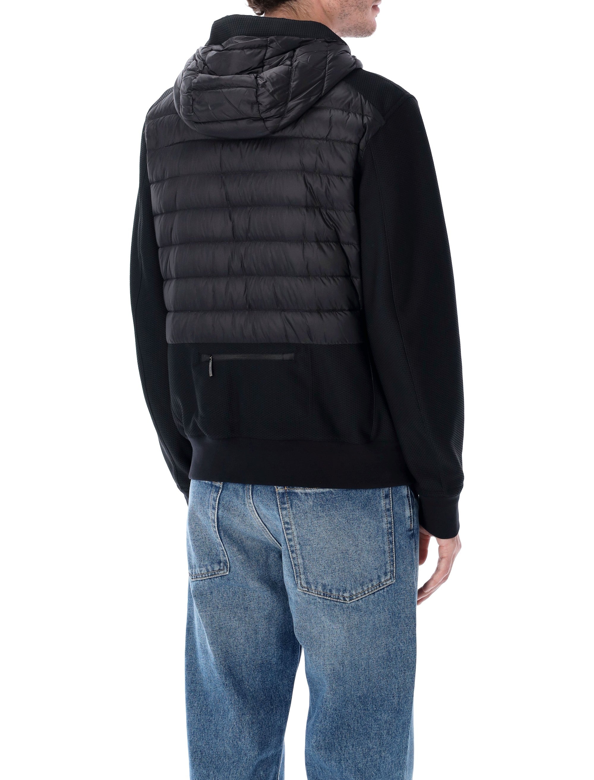 PARAJUMPERS Hybrid Hooded Down Jacket - Size L