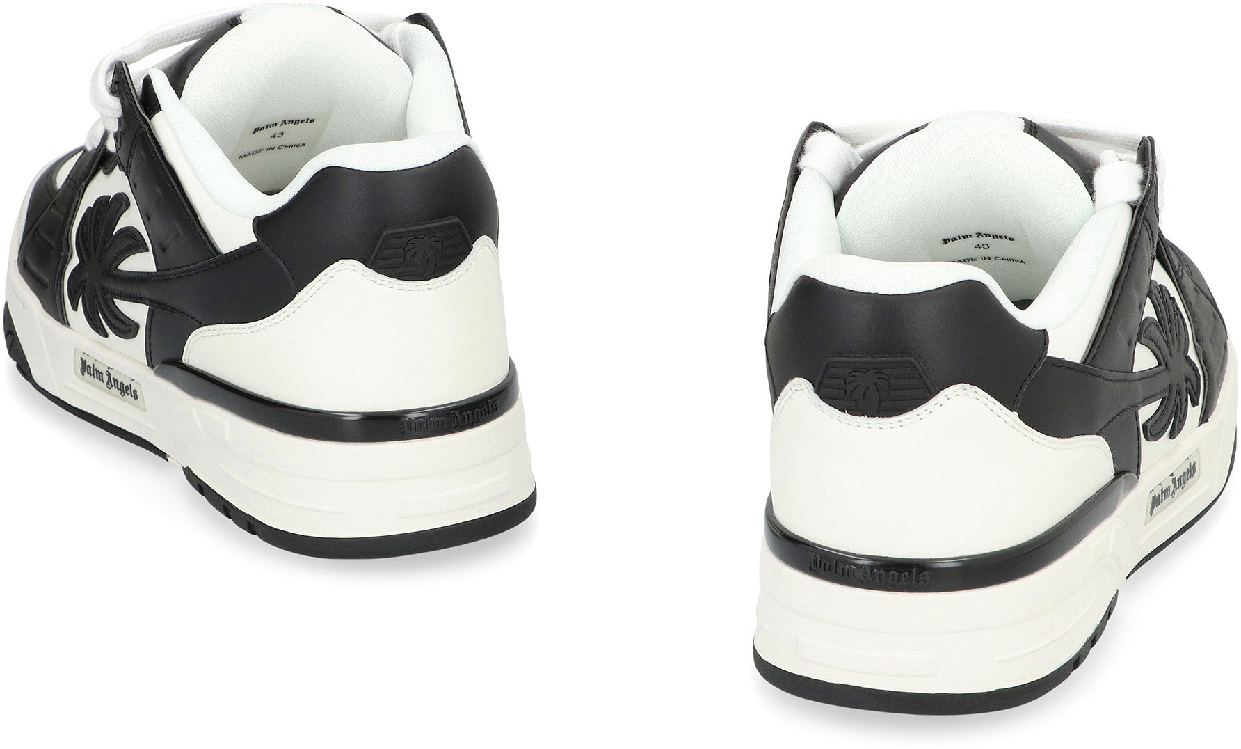 PALM ANGELS Leather Low-Top Sneakers for Men - SS25 Collection