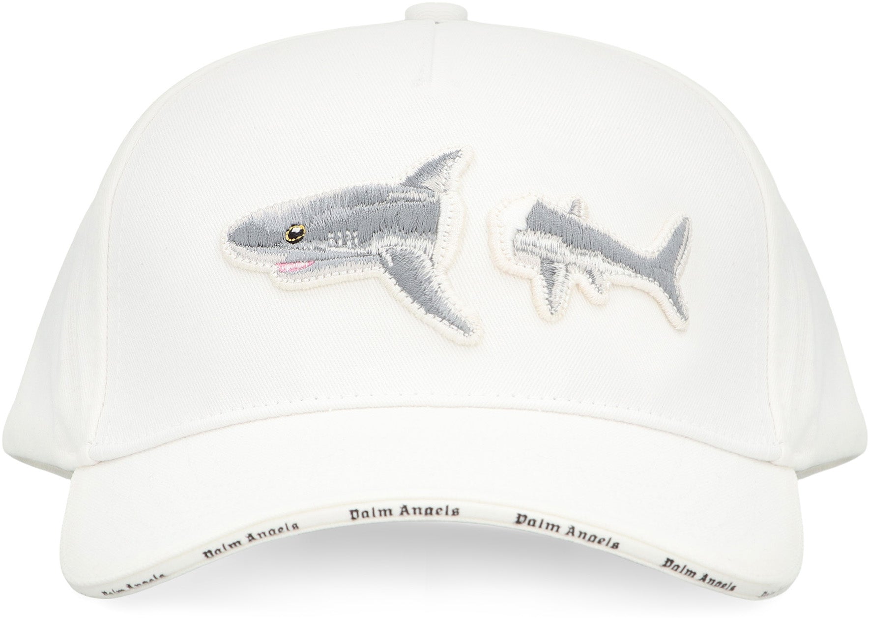 PALM ANGELS Baseball Cap with Broken Shark Detail