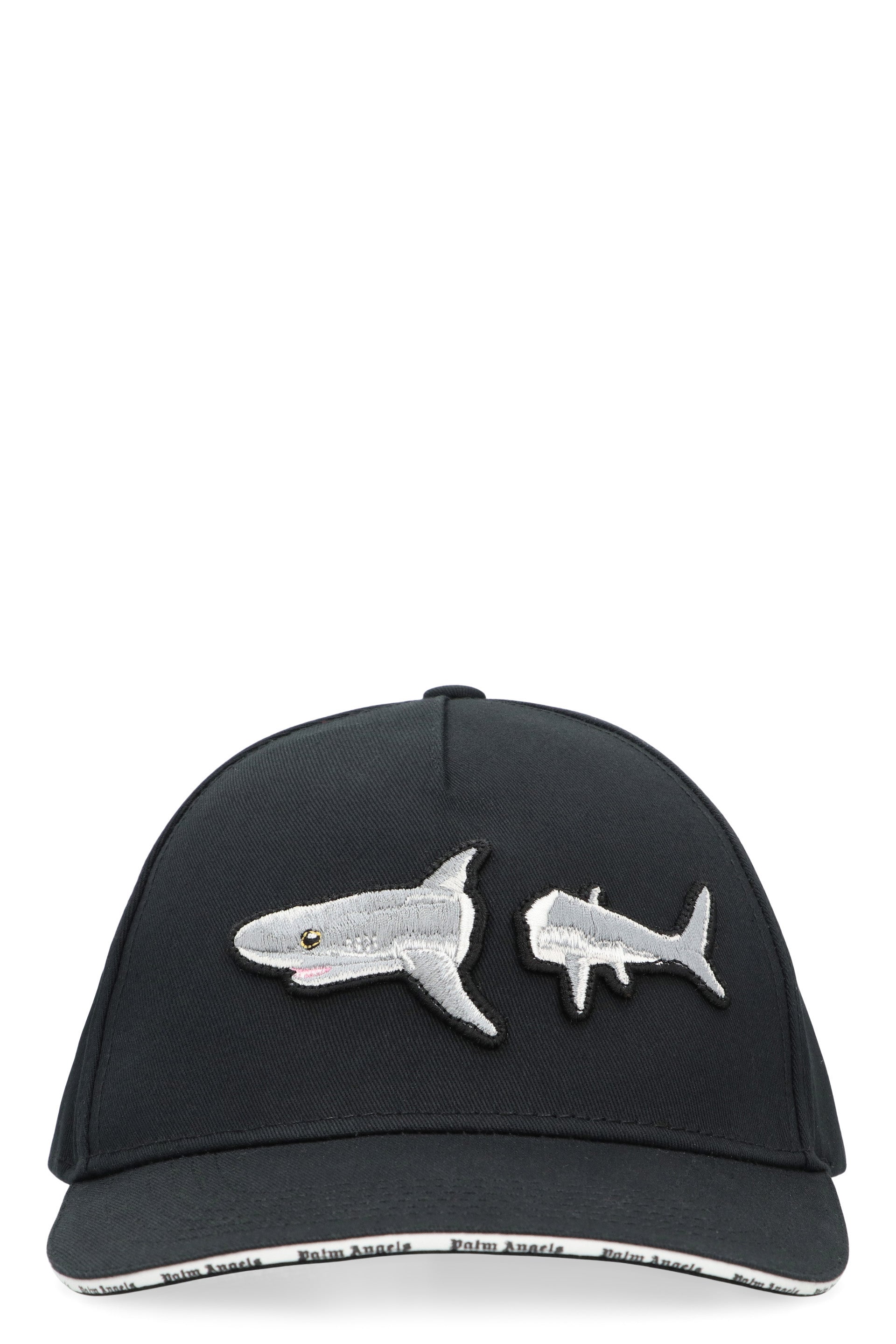 PALM ANGELS Broken Shark Detail Baseball Cap for Men