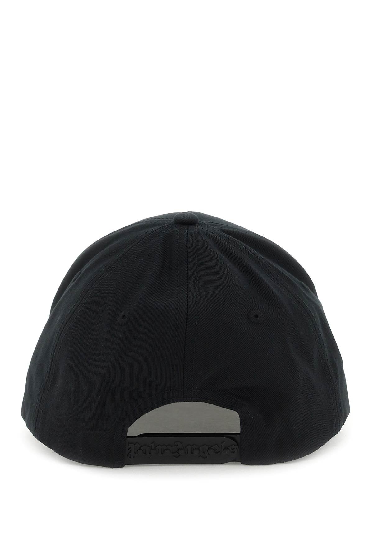 PALM ANGELS Broken Shark Detail Baseball Cap for Men