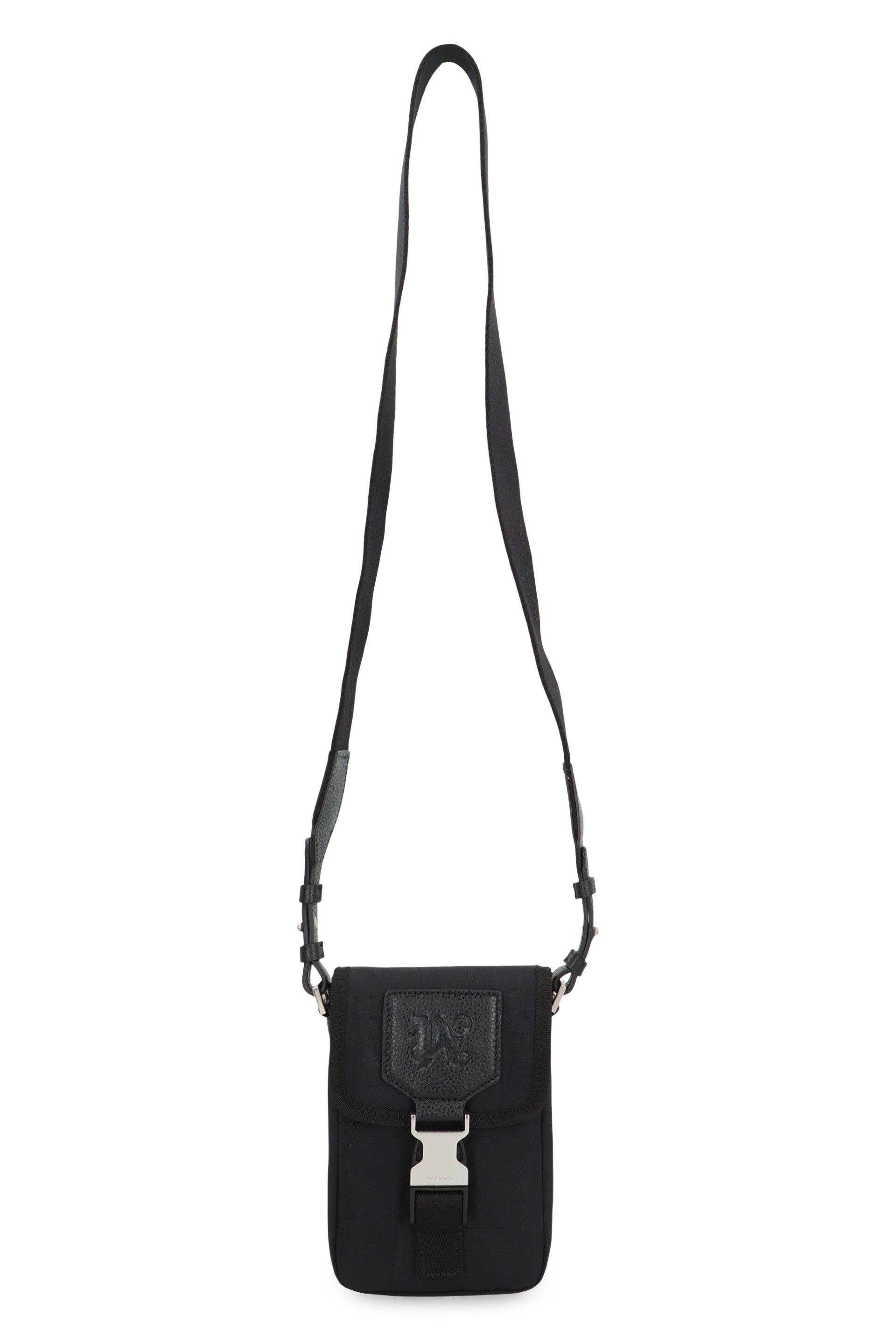 PALM ANGELS Mini Technical Fabric Shoulder Handbag