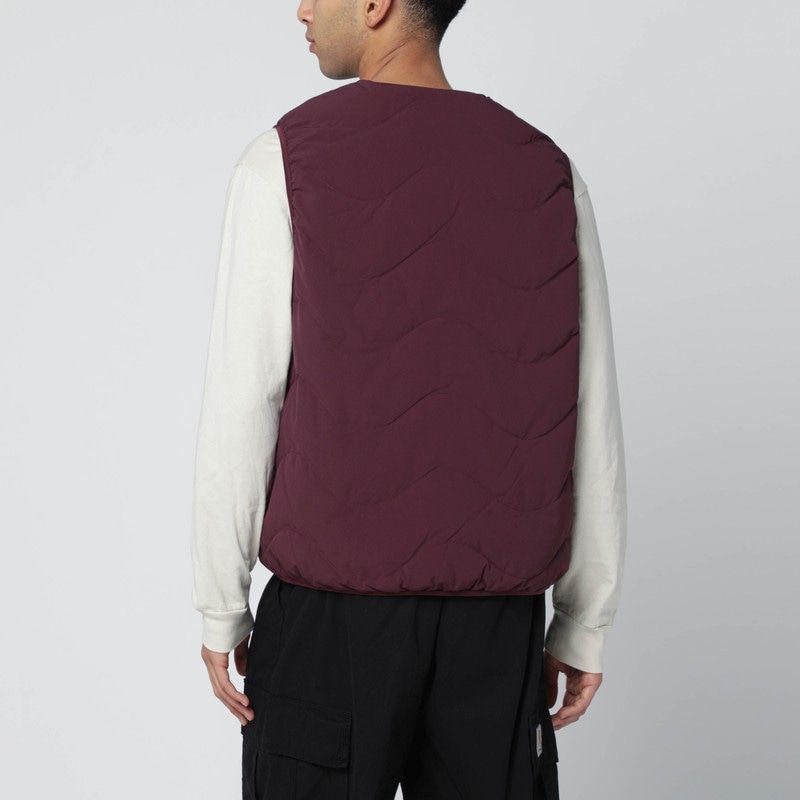 PURPLE MOUNTAIN OBSERVATORY Nylon Vest with Snap-Button Closure for Men
