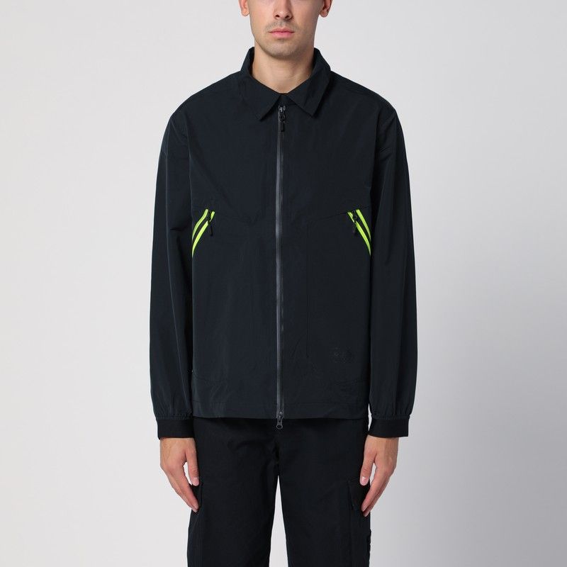 PURPLE MOUNTAIN OBSERVATORY Men's Shirt Jacket with Double Zip and Front Pockets