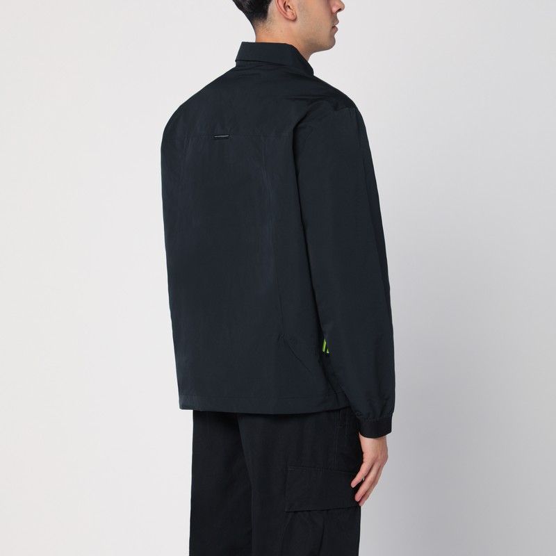 PURPLE MOUNTAIN OBSERVATORY Men's Shirt Jacket with Double Zip and Front Pockets