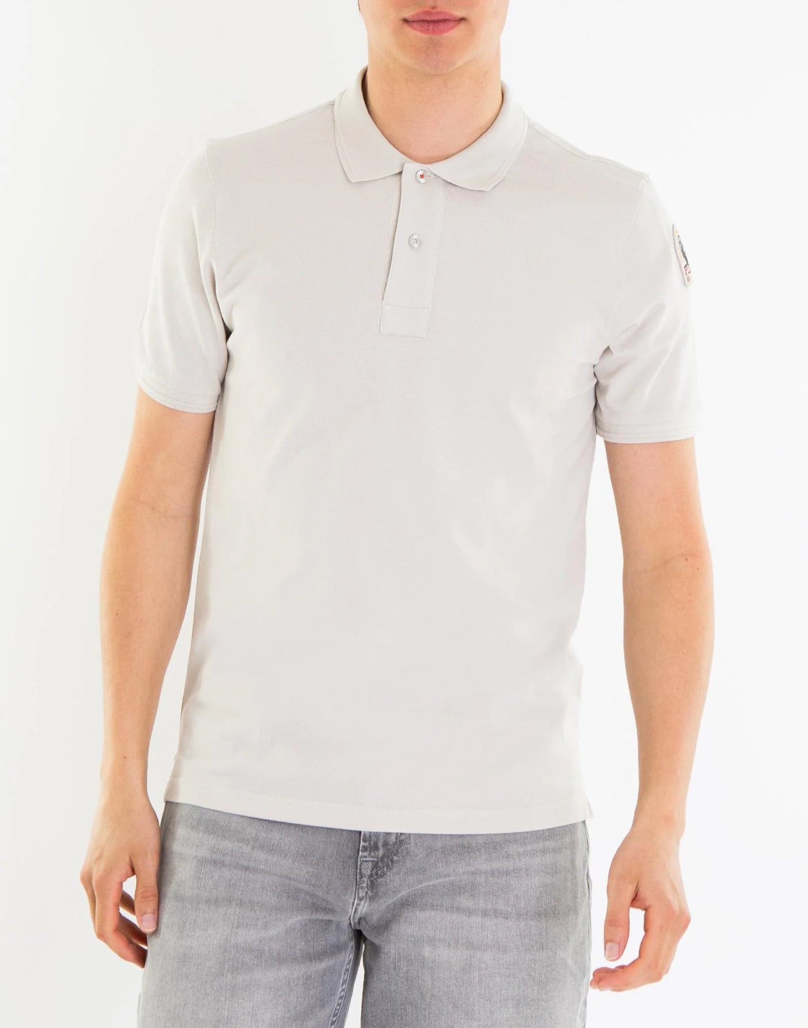 PARAJUMPERS Logo Patch Short Sleeve Polo Shirt