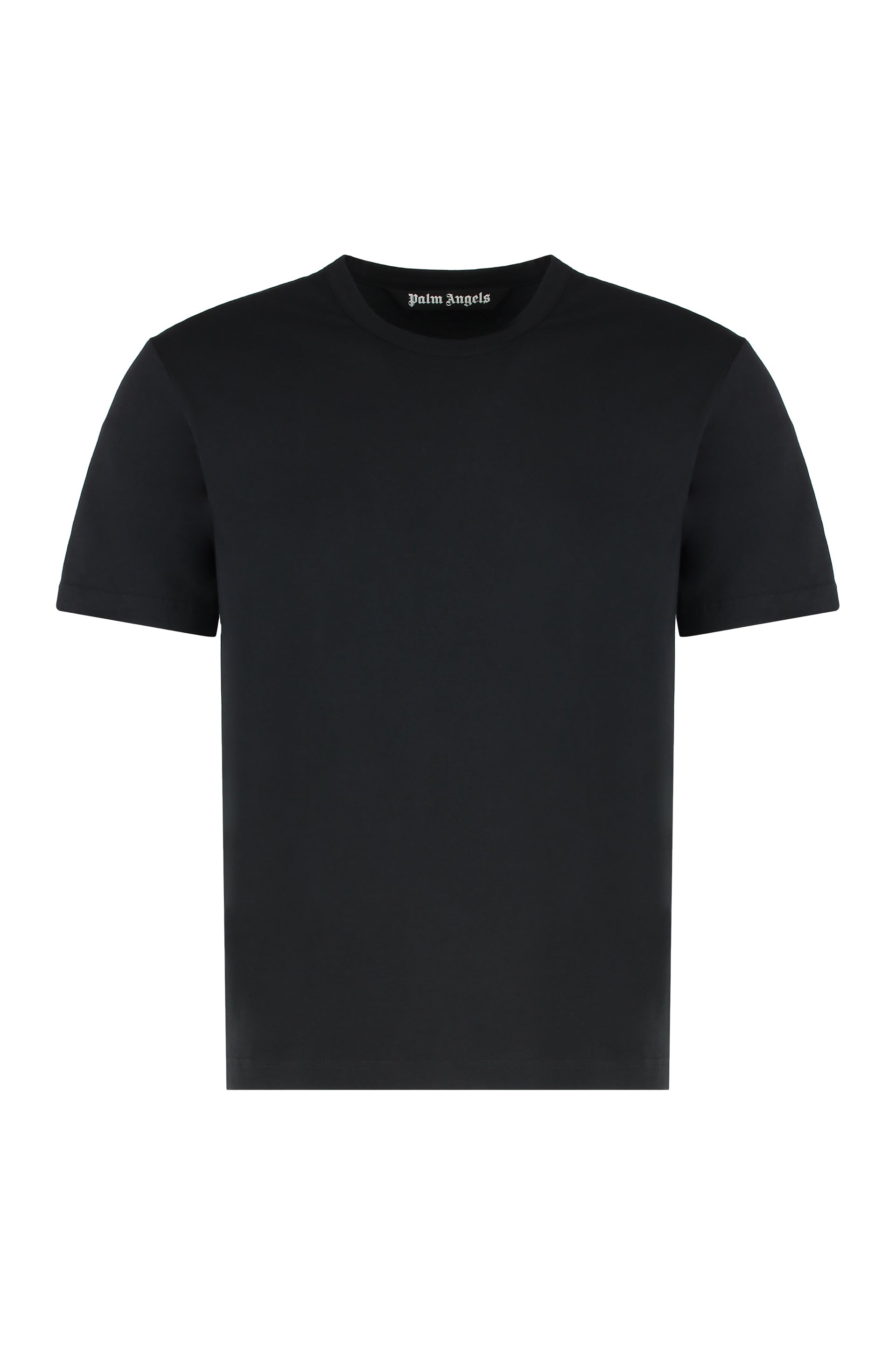 PALM ANGELS Set of Three Crew Neck T-Shirts in Cotton for Men