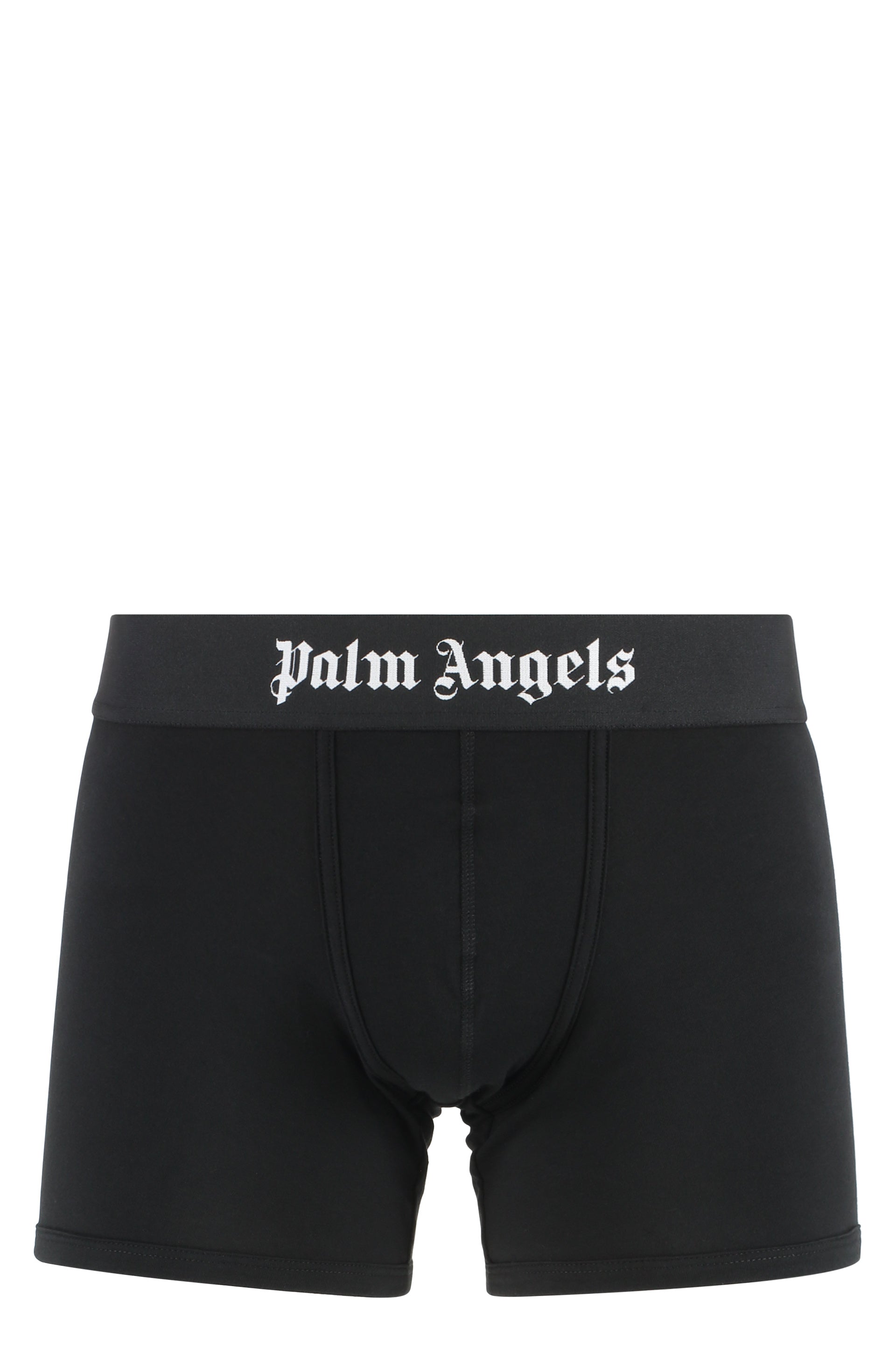 PALM ANGELS Cotton Boxer Shorts Two-Pack with Branded Elastic Band