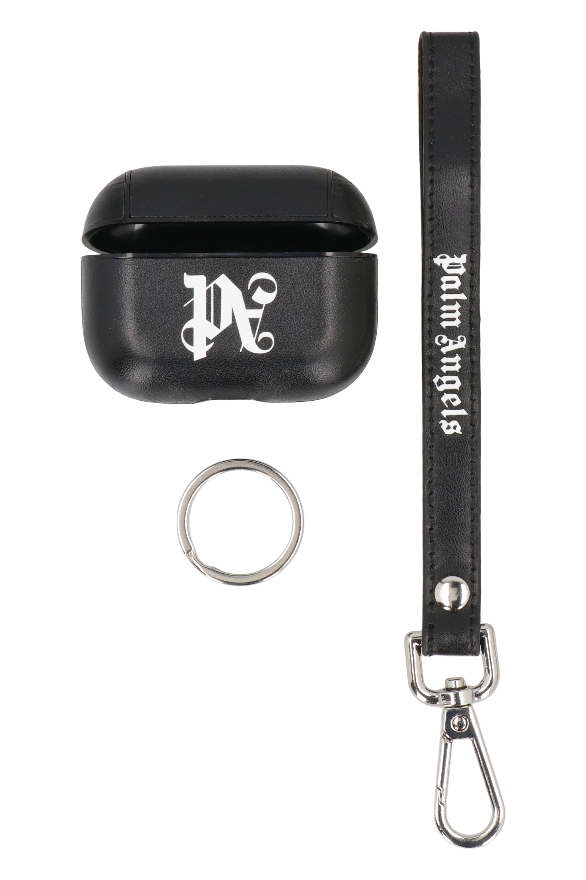 PALM ANGELS Mini AirPods Case with Shoulder Strap