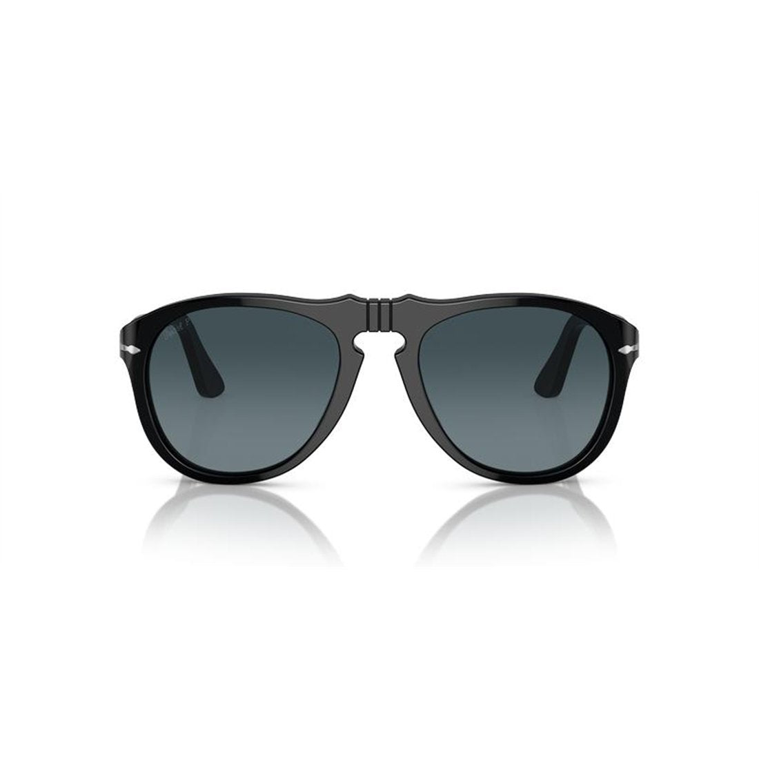 PERSOL Stylish Polarized Sunglasses for Men - Classic Frame, Gradient Lenses