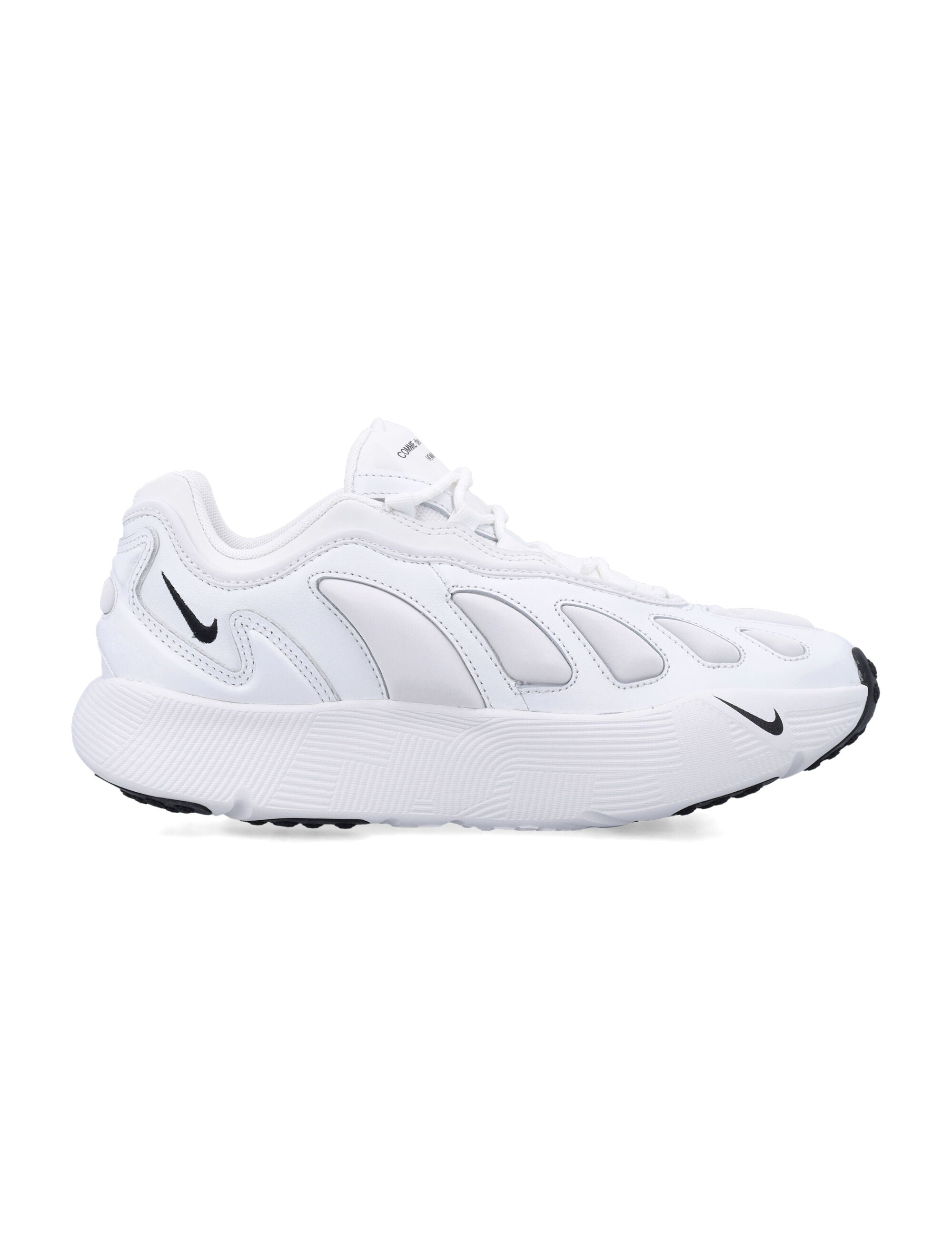 NIKE COMMES DES GARÇONS Men's Wave Textured Mini Swoosh Sneakers