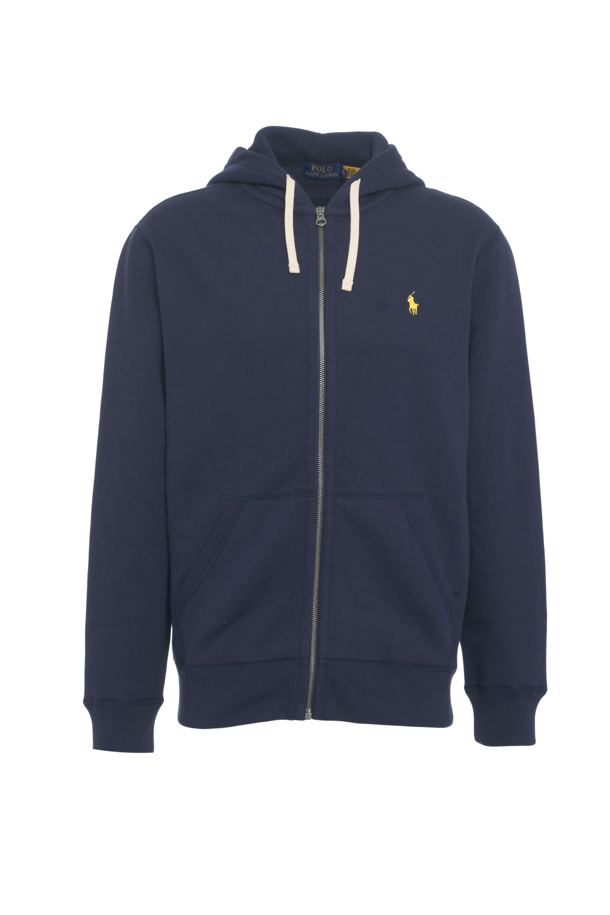 POLO RALPH LAUREN Men's Classic Zip-Up Hoodie with Logo Embroidery