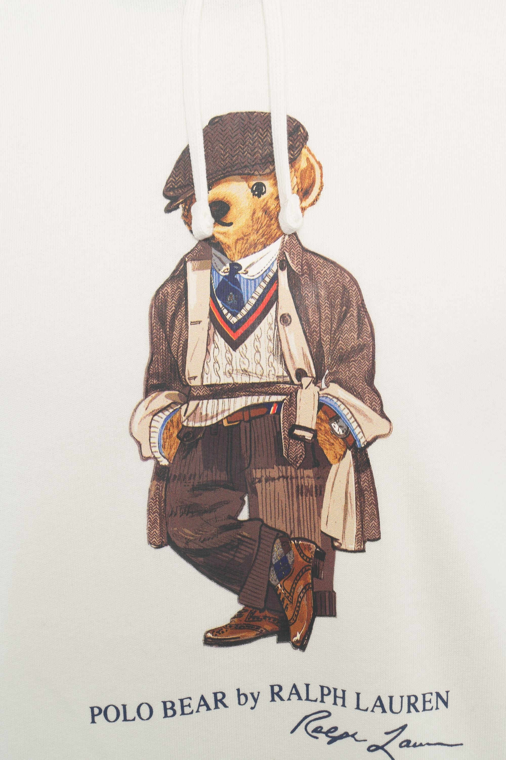 POLO RALPH LAUREN Men's Classic Hoodie with Polo Bear Print