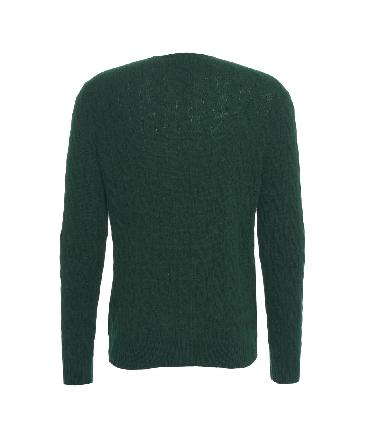POLO RALPH LAUREN Classic Cable Knit Pullover with Embroidered Logo