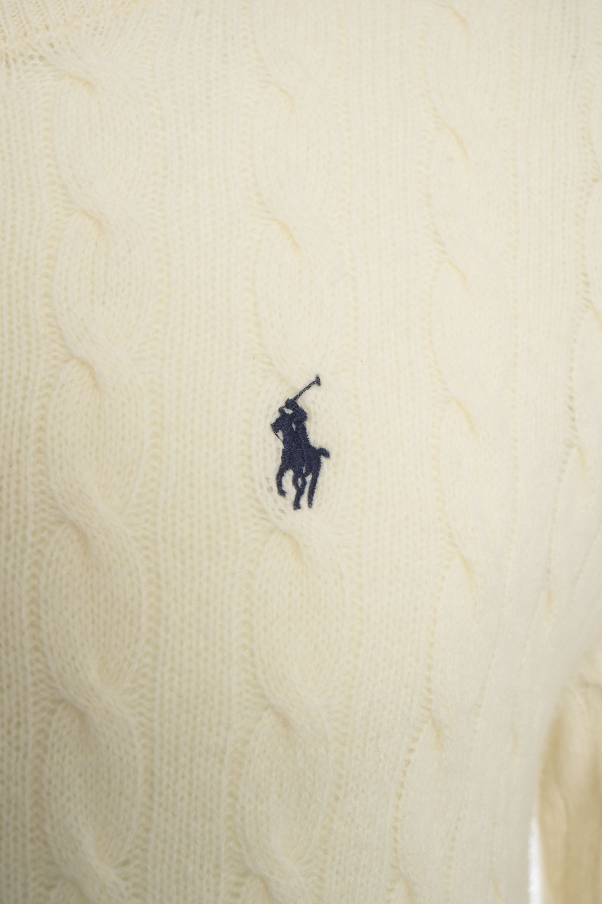 POLO RALPH LAUREN Classic Cable-Knit Pullover in Soft Wool for Men