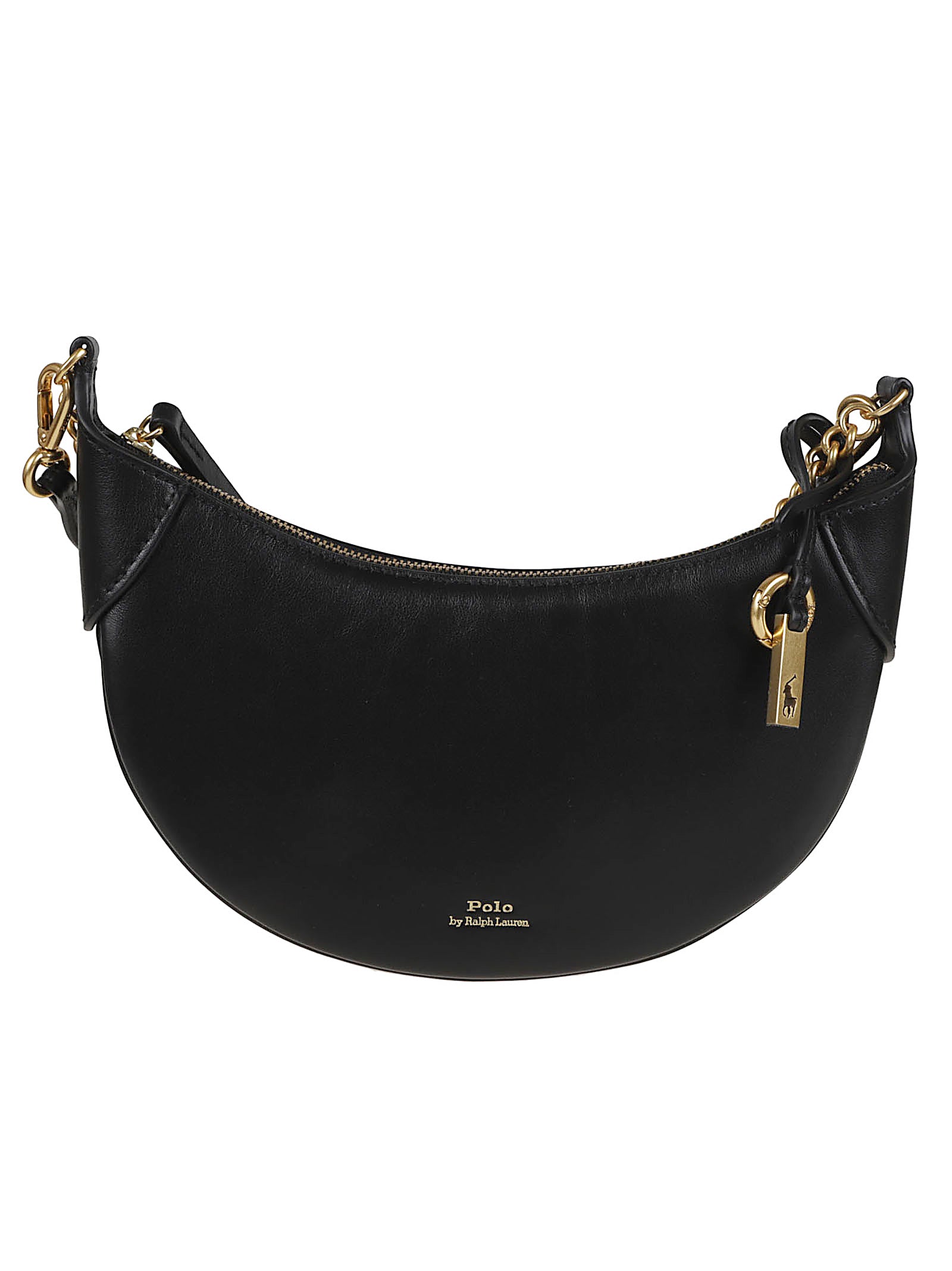 POLO RALPH LAUREN Mini Saddlebag Leather Handbag