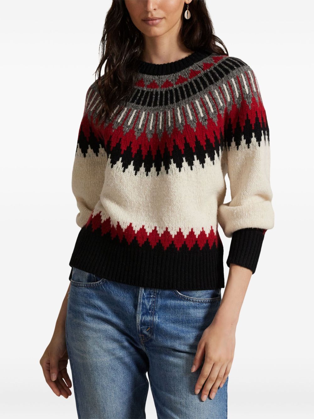 POLO RALPH LAUREN Luxurious Wool-Cashmere Sweater for Women - FW25