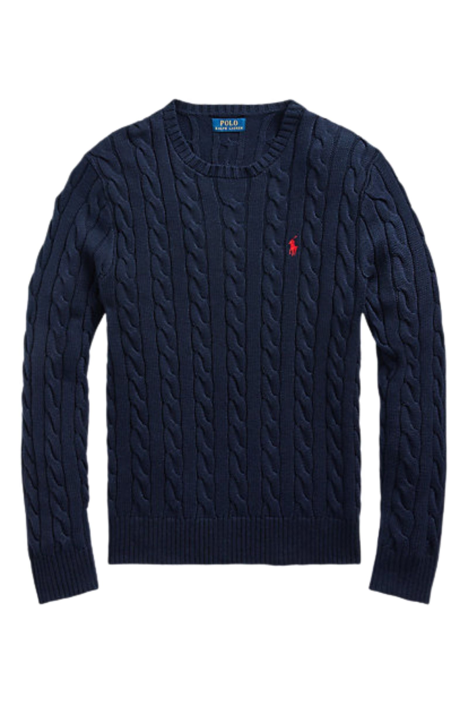POLO RALPH LAUREN Textured Cable-Knit Sweatshirt for Men