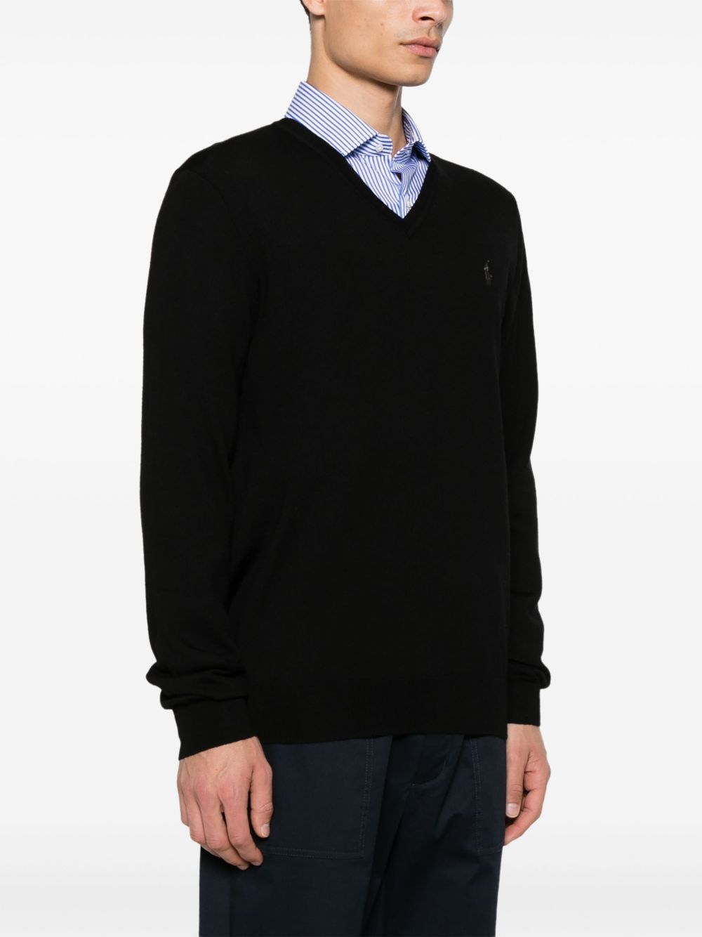POLO RALPH LAUREN Men's Wool Sweater - Classic Fit