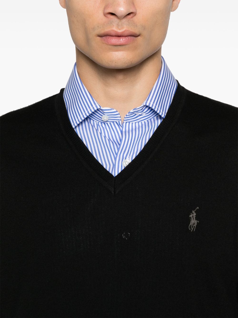 POLO RALPH LAUREN Men's Wool Sweater - Classic Fit
