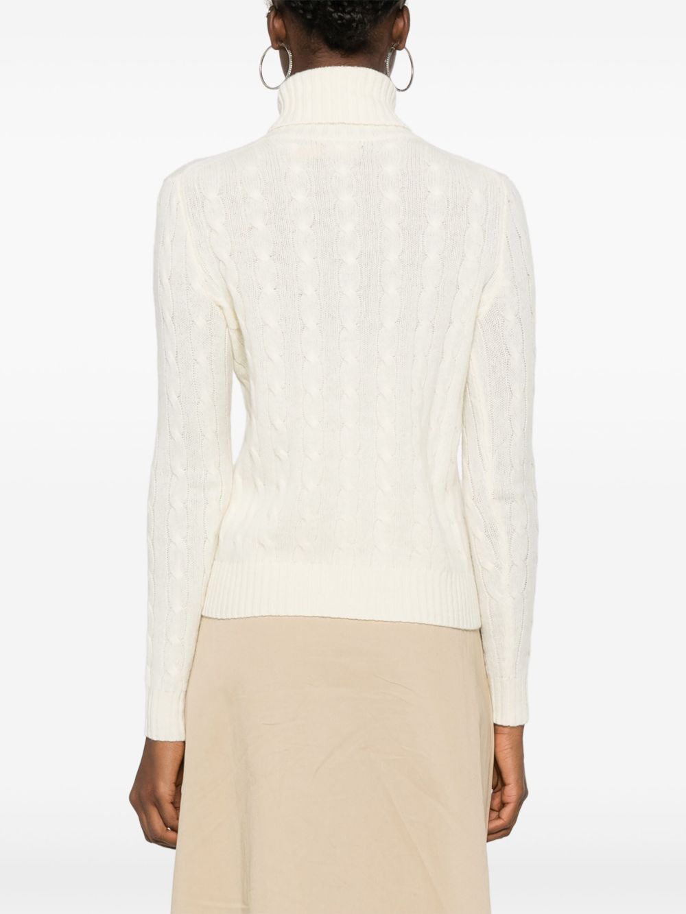 POLO RALPH LAUREN Elegant Wool-Cashmere Sweater for Women - Fall Winter 2025