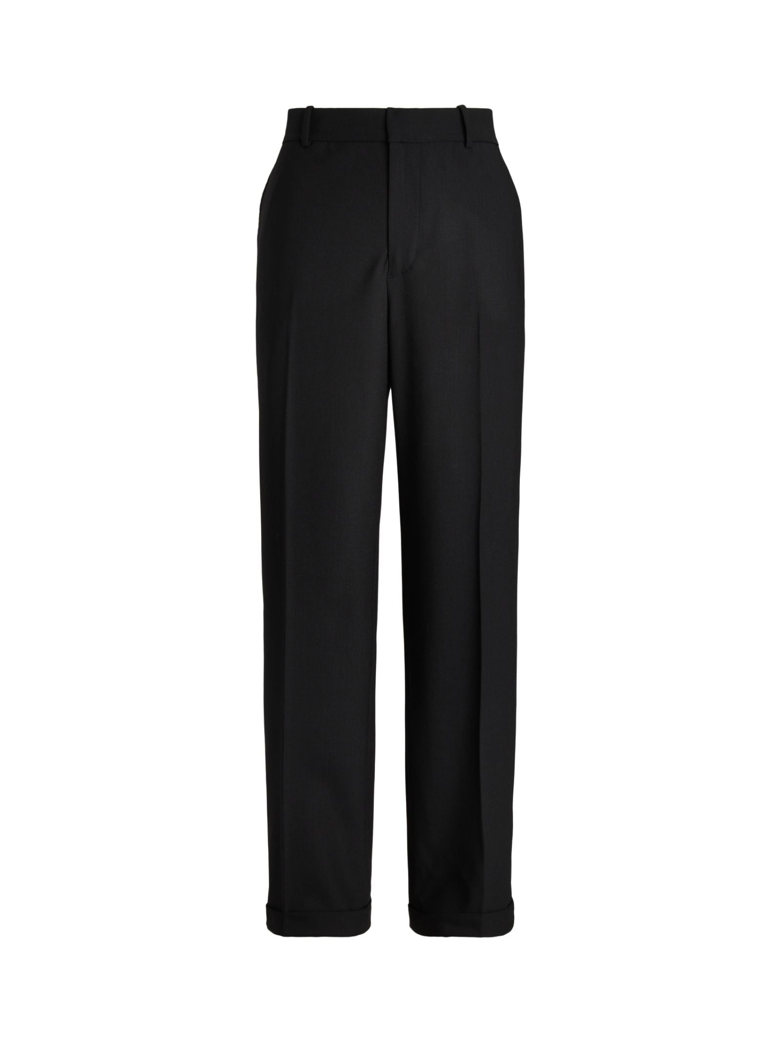 POLO RALPH LAUREN Tailored Stretch Trousers with Turn-Up Hems for Women