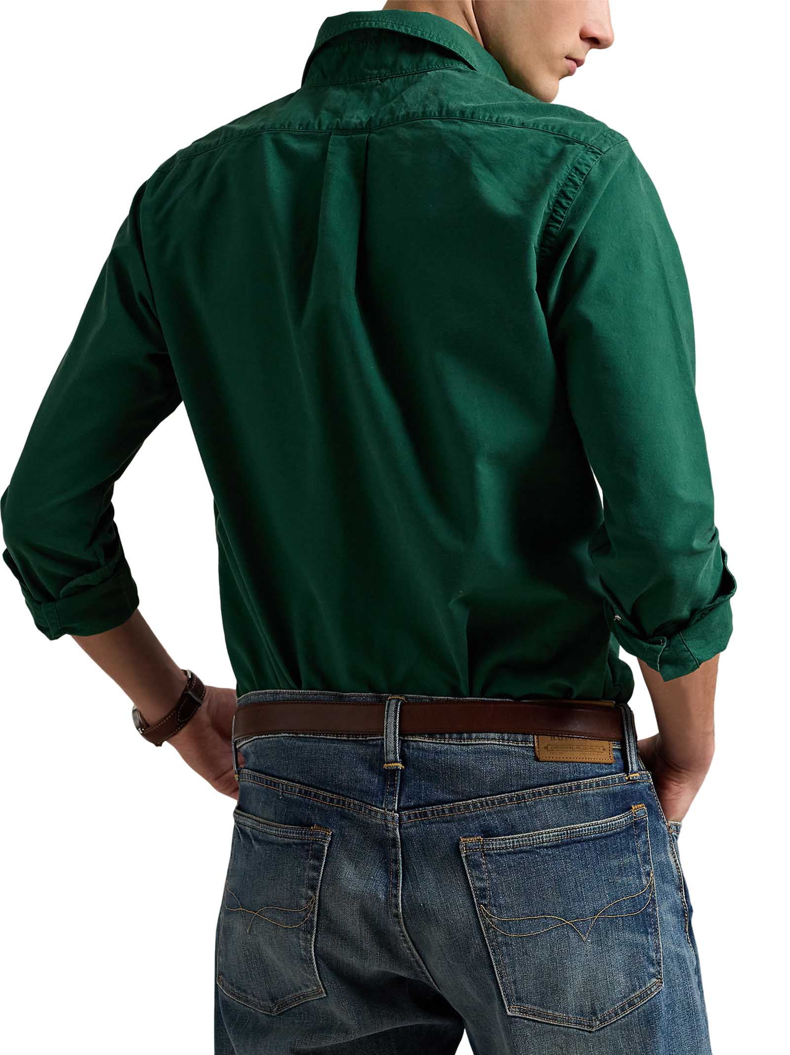 POLO RALPH LAUREN Custom-Fit Oxford Shirt with Classic Pony - Men’s