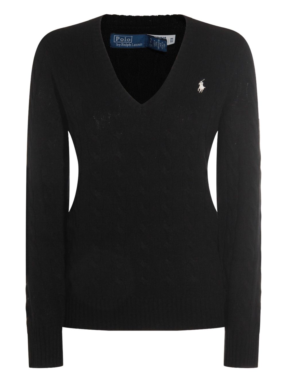 POLO RALPH LAUREN Cable-Knit V-Neck Sweater