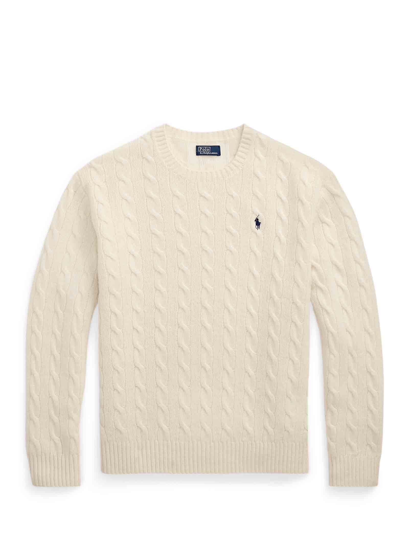 POLO RALPH LAUREN Classic Cable-Knit Sweater for Women