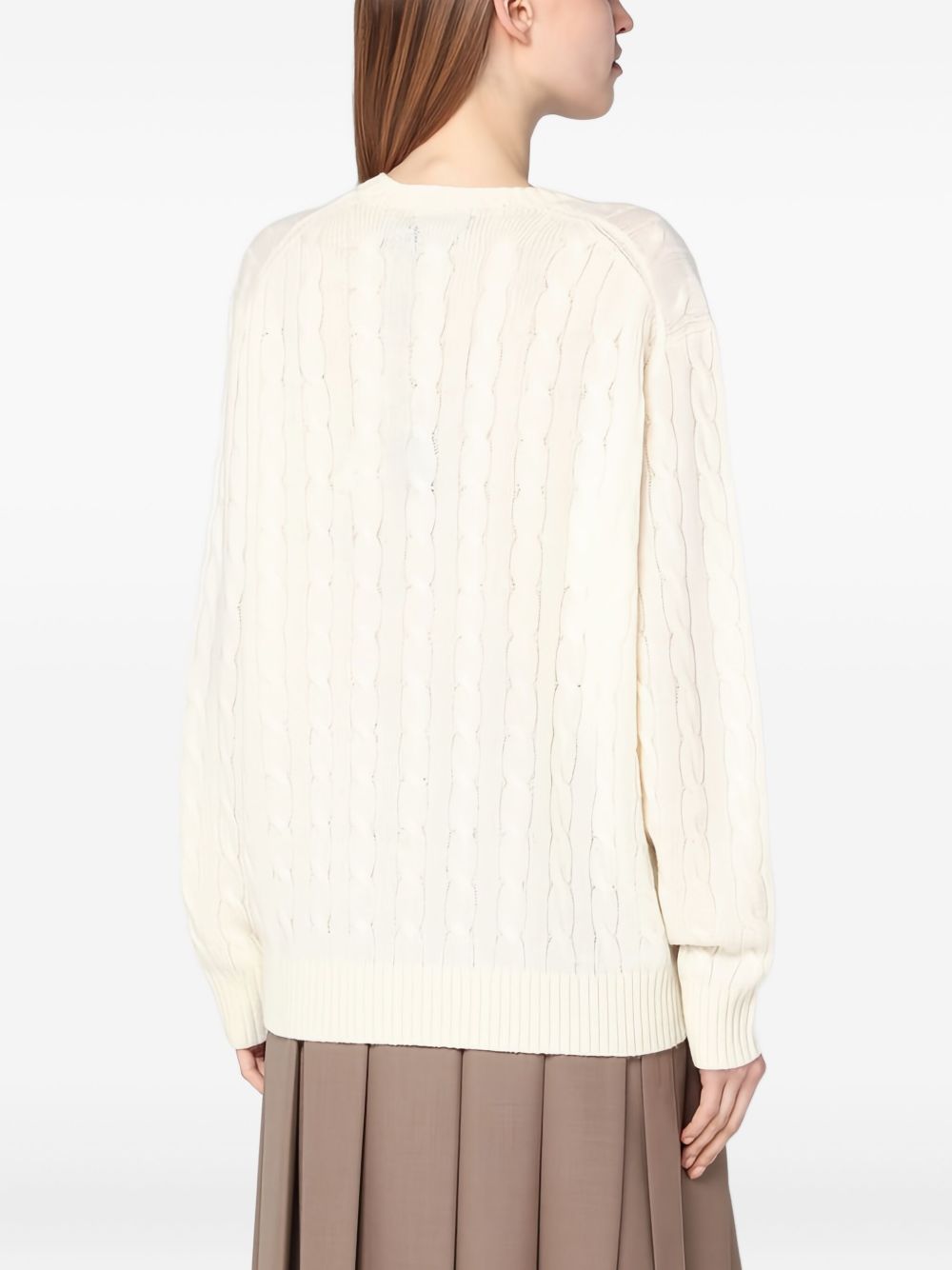 POLO RALPH LAUREN Classic Cable-Knit Sweater for Women