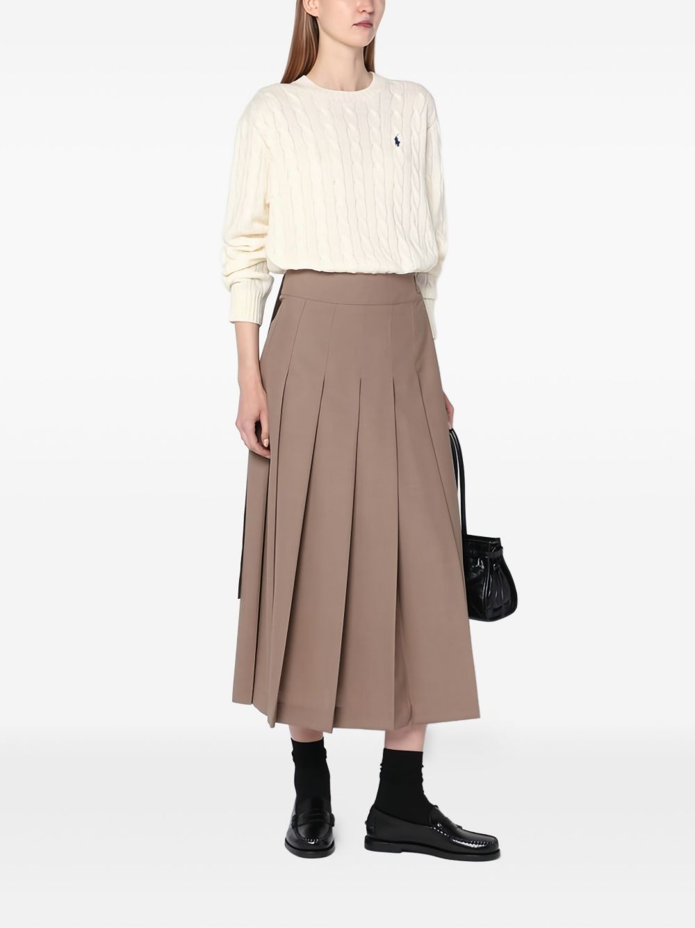 POLO RALPH LAUREN Classic Cable-Knit Sweater for Women