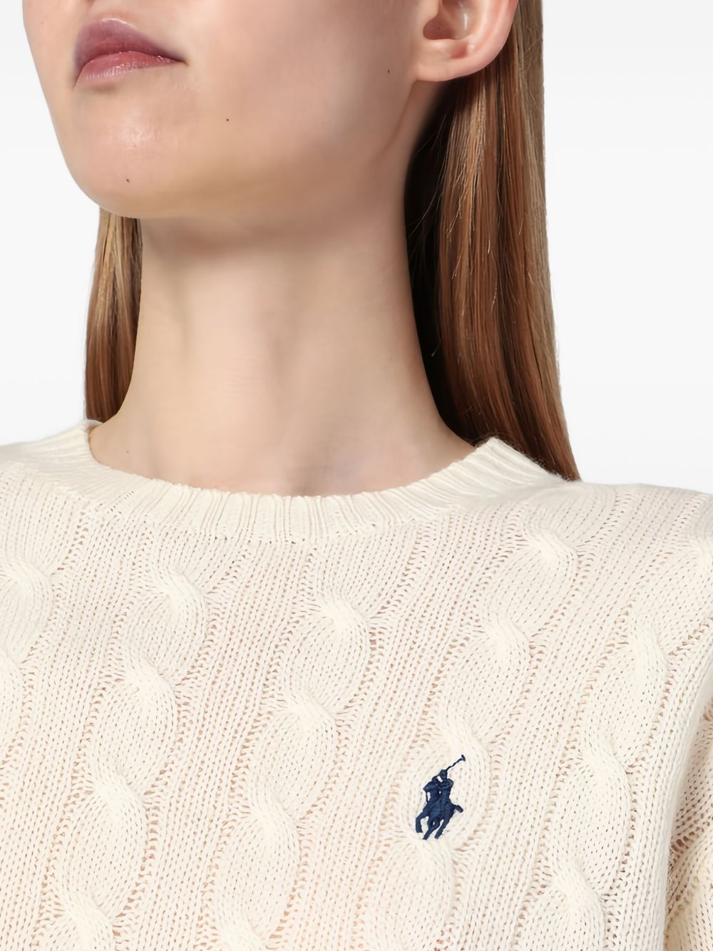 POLO RALPH LAUREN Classic Cable-Knit Sweater for Women