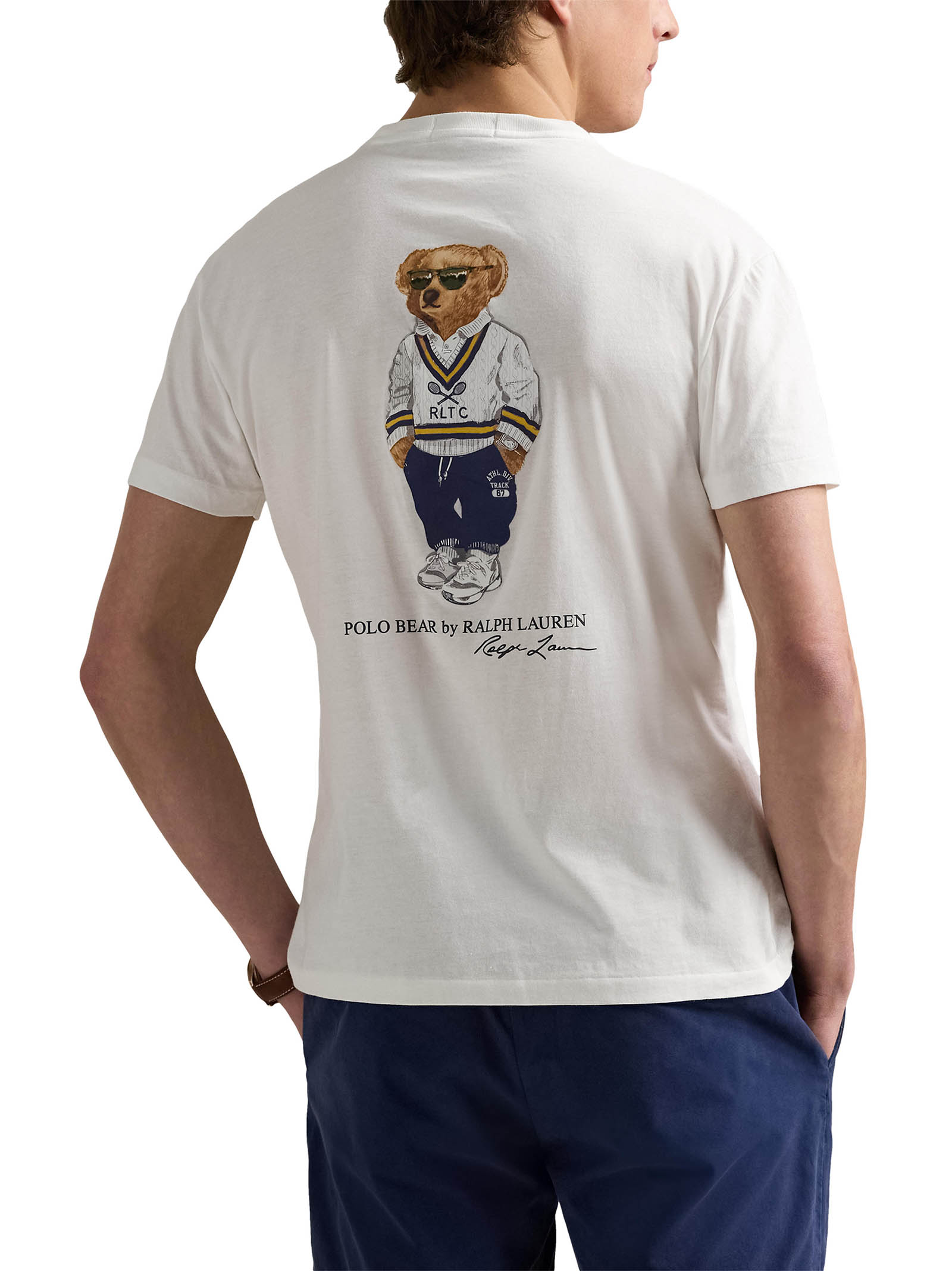 POLO RALPH LAUREN Slim-Fit Print T-Shirt for Men - Size 48 IT