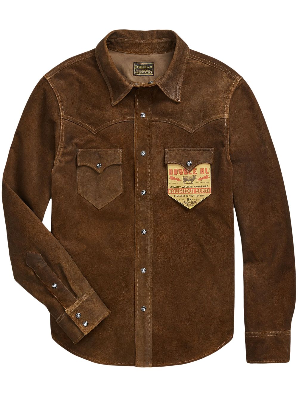 POLO RALPH LAUREN Classic Western-Style Suede Jacket for Men
