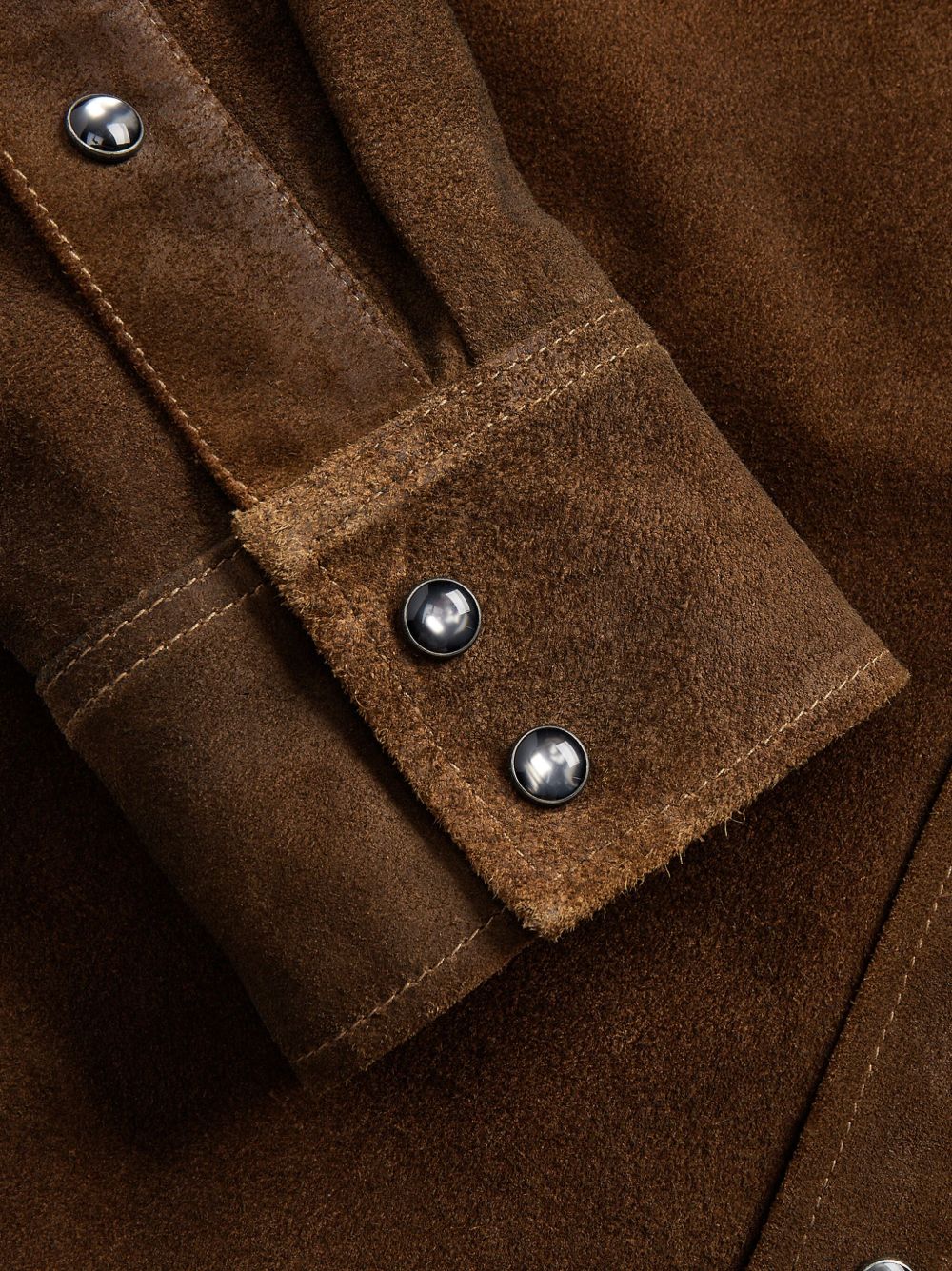 POLO RALPH LAUREN Classic Western-Style Suede Jacket for Men